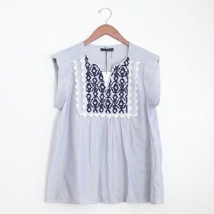 Embroidered Top